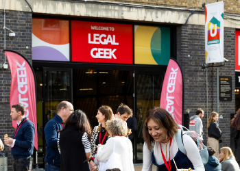 Legal Geek Conference Entrance